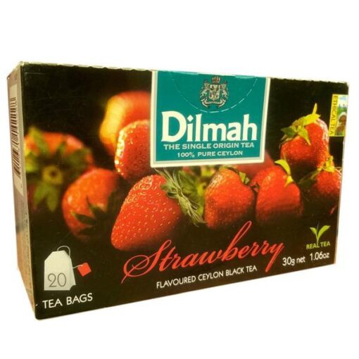 Black Tea Dilmah Strawberry
