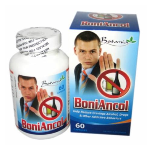 Boniancol Botania reduces alcohol addict