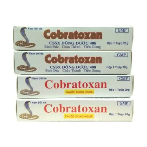 Crème de venin de serpent Cobratoxan