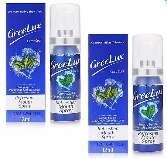 GreeLux Herbal Refresher Mouth Spray Extra Cool