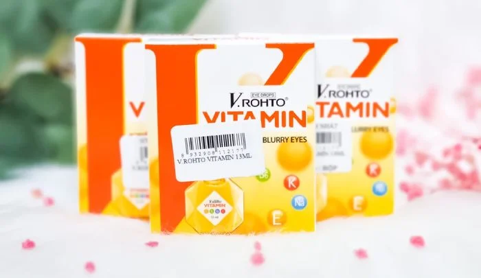 New Vrohto Vitamin Eye Drops 13ml