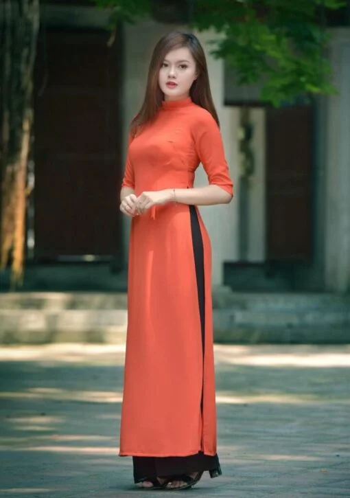 orange-black-ao-dai