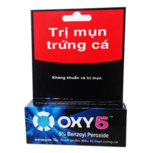 OXY 5 Regular Strength Acne Pimple Medication Benzoyl Peroxide