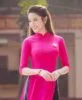 Modern Ao dai Designs Deep Pink Dress