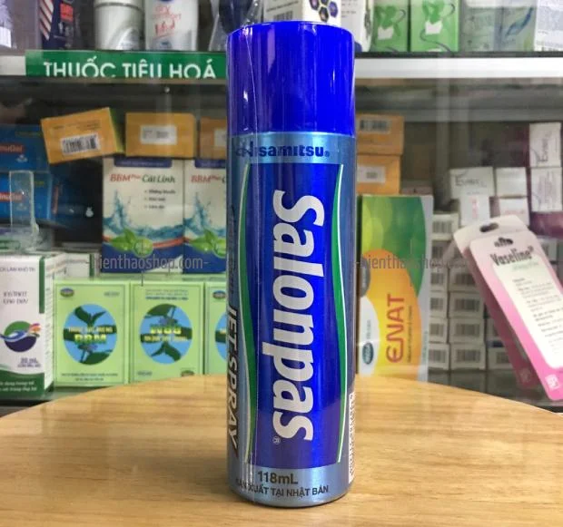 Salonpas Jet Spray Hisamitsu 118ml banner