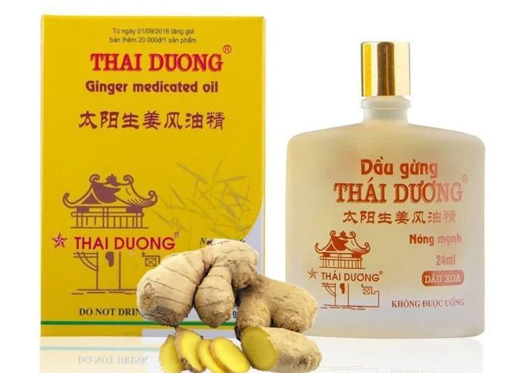 Thai duong ginger oil 24ml 