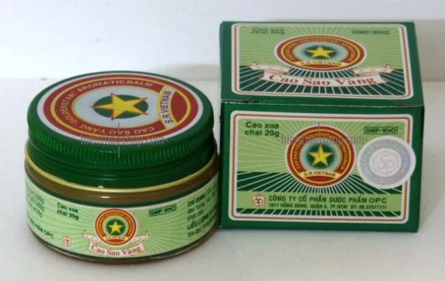 golden star balm 20 grams opc