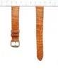 Yellow Crocodile Watch Strap 16mm
