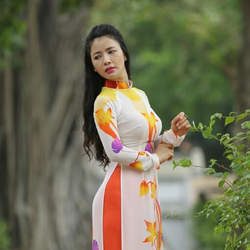 Floral Ao Dai Vietnam