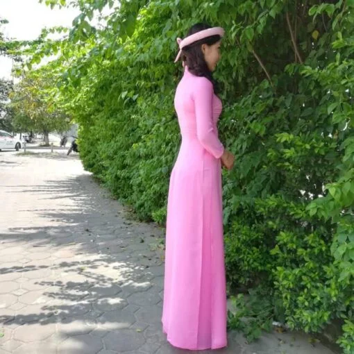 online-shopping-vietnamese-ao-dai-pink