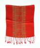 Red Yellow Double Layer Silkworm Women Scarf