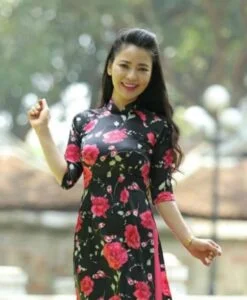 Ao Dai Custom Made Black