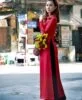 buy-vietnam-ao-dai-red-silk-dress-black-satin-pant