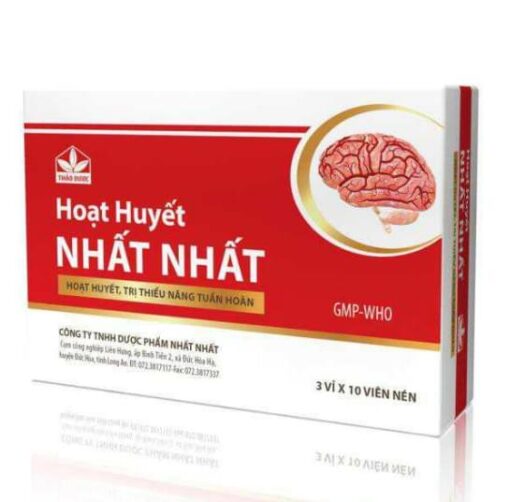 Hoat Huyet Nhat Nhat Anti Brain Circulatory Dysfunction
