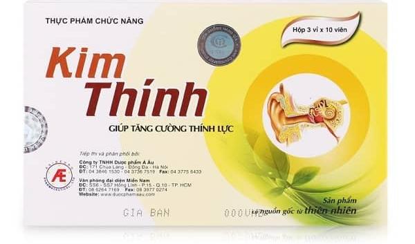 Kim Thinh Herbal Remedy Enhance Hearing 30 tablets A Au Pharma