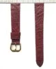 Ostrich Watch Strap 16mm Purple