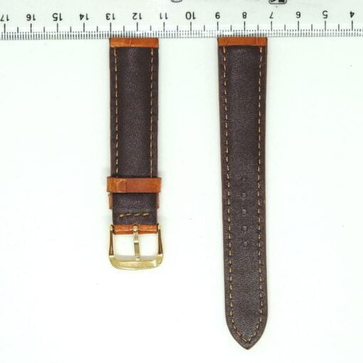 pumpkin-crocodile-wrist-watch-strap-18mm