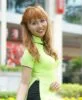 Online Ao Dai Vietnam Lime Yellow Chiffon