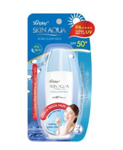 Sunplay Skin Aqua Acne Clear Milk SPF50