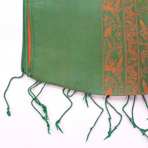vietnam-grass-green-natural-silkworm-scarf-double-layers