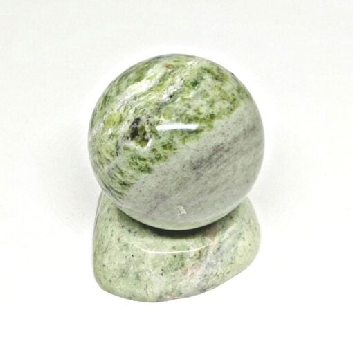 Vietnam Natural Marble Polish Stone Ball Light Green
