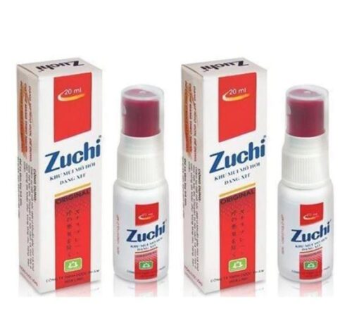 Original Deodorant Zuchi Spray Body Anti Smell hoa linh