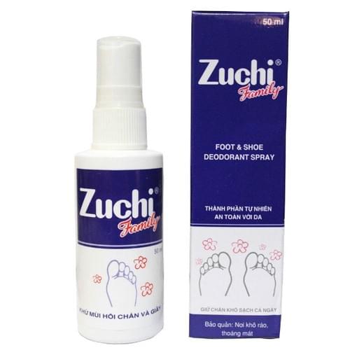 Organic Deodorant Zuchi Family Foot Spray