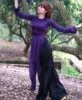 Ao Dai Vietnam King Blue Silk 2