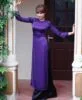 Ao Dai Vietnam King Blue Silk 3