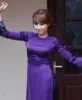 Ao Dai Vietnam King Blue Silk