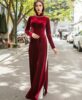 Ao Dai Vietnam Velvet Tailor Made 20
