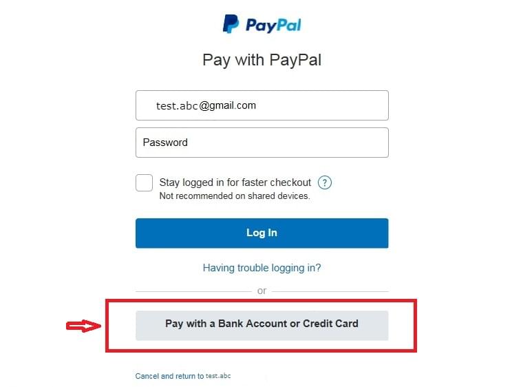 paypal instruction