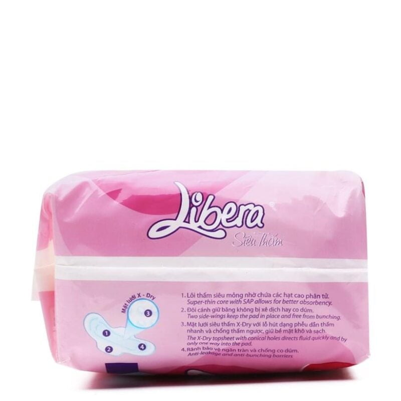 Diana Libera Super Thin Wings Sanitary Pads 8 Pieces - Hien Thao Shop