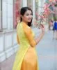 Mixed Yellow Ao Dai Vietnam 3