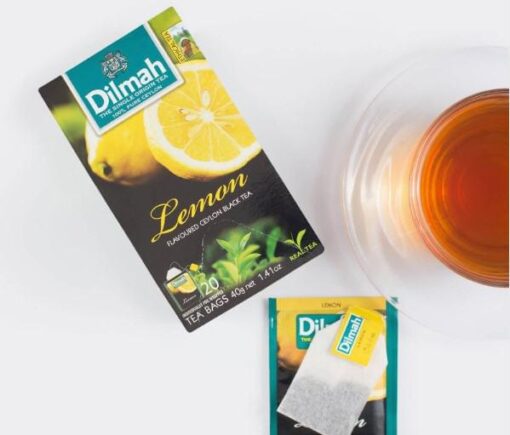 Dilmah Black Tea Lemon 2