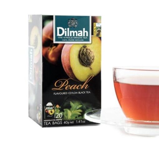 Dilmah Black Tea Peach
