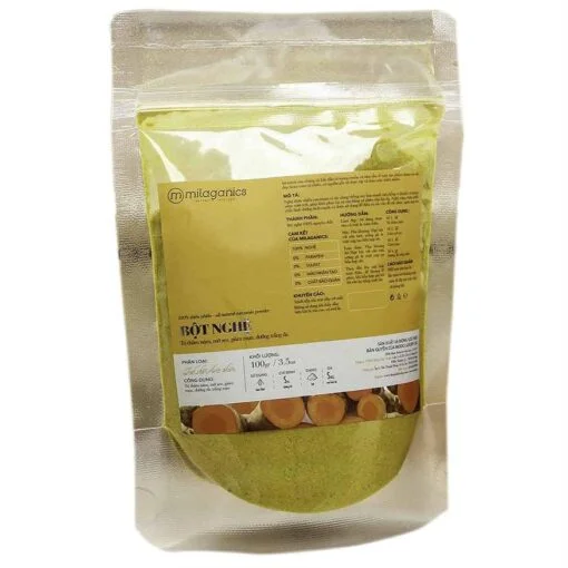 Milaganics Pure Turmeric Powder