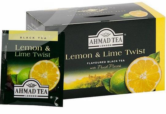 Ahmad Black Tea Lemon Lime 2