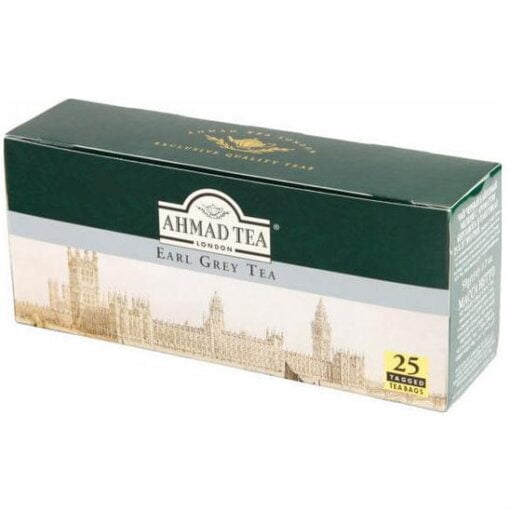 Ahmad London Earl Grey Tea Natural Box