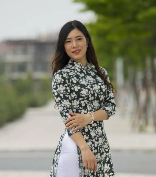 Ao Dai Vietnam New Fabric Collection