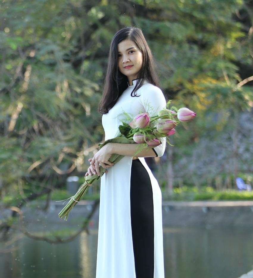 Black and White Pants for Ao Dai Quan Ao Dai Ao Dai Viet Nam Pre Made Pants  for Vietnamese Long Dressao Dai Pants -  Canada