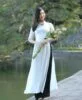 Ao Dai Vietnam White Chiffon 3