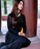 Sell Ao Dai Viet Nam Mysterious Black 2