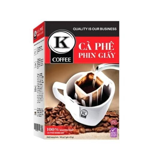 K Filter Black Coffee Pure Roasted Ground Coffee