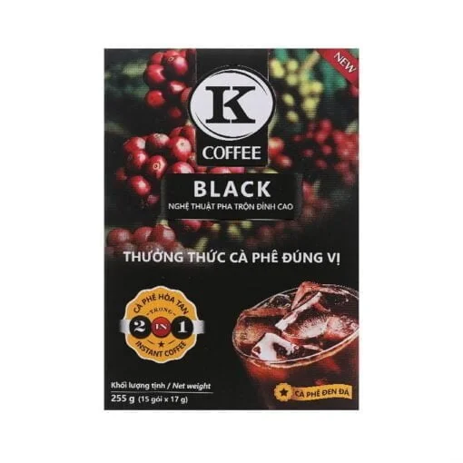 Vietnam Instant Black K Coffee Phuc Sinh 1