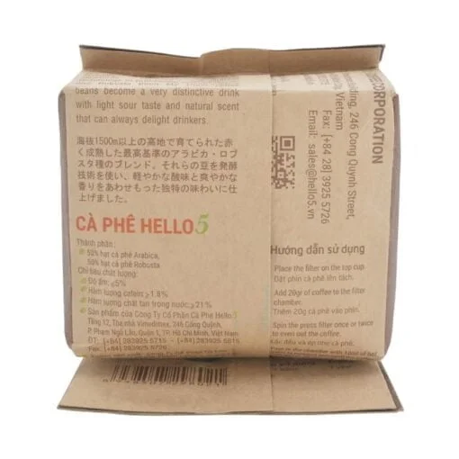 Coffee Hello 5 Deluxe 250 Grams Vietnamese Premium Cafe - Image 3