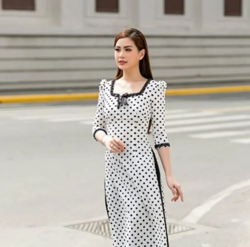 Ao Dai à pois