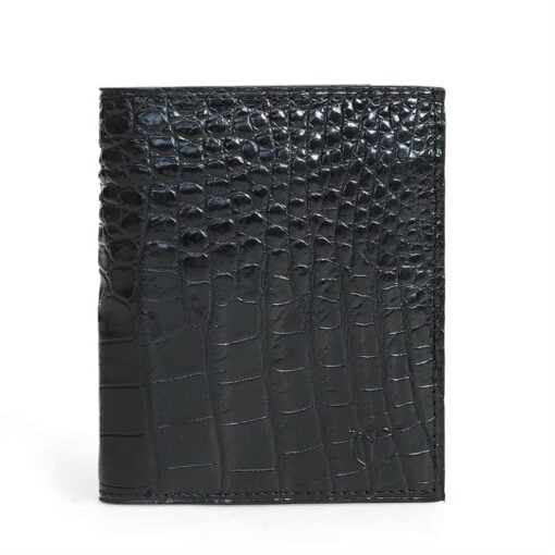 Black Alligator Leg Skin Men's Wallet