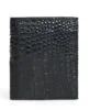 Black Alligator Leg Skin Men's Wallet