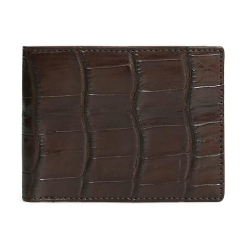 Brown Crocodile Wallet